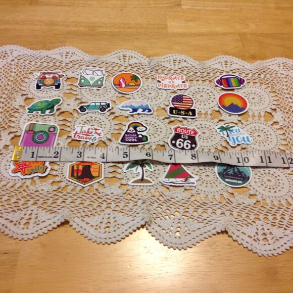 Adventure stickers bundle, cellphone, hydroflask, crafts - Picture 2 of 8